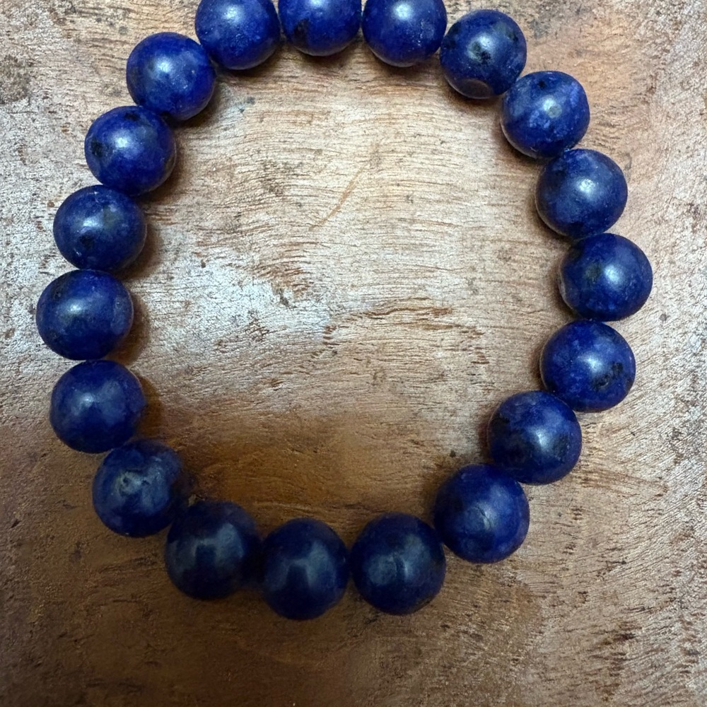 Lapis Lazuli Beaded Bracelet